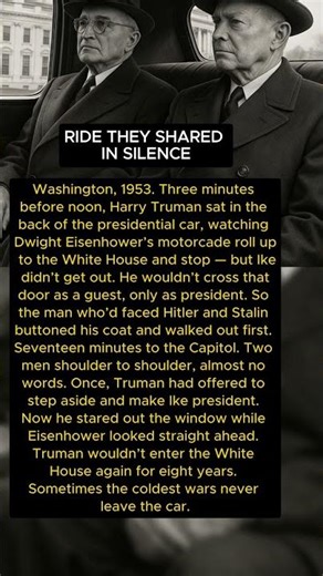 The Ride They Shared in Silence