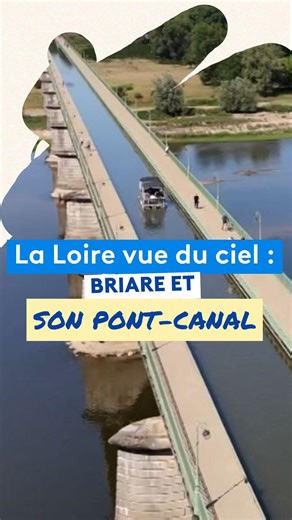 🌉 La Loire vue du ciel – Briare ✨ Découvrez nos vidéos exclusives en drone 🎥 Cap sur Briare et son incroyable Pont-Canal : 662 mètres de prouesse reliant la Loire à la Seine, jusqu’à Paris ! Un lieu spectaculaire pour un voyage aérien au cœur du fleuve royal. 💙 🎥 B. Bruère et J. Bernier #ValdeLoire #Briare #PontCanal #LoireVueDuCiel #Drone #TourismeFrance #CentreValdeLoire #Loire #Myloirevalley #Loirevalley #Loiret | France 3 Centre-Val de Loire