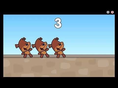 5 Brown Teddies (Adding)
