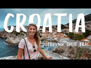FIRST IMPRESSIONS OF CROATIA 🇭🇷 (what to eat, see, & do in Dubrovnik, Split, and Brac)