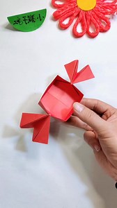 14K views · 40 reactions | Title: Origami Candy Box Craft Hashtags: #origami #candy #box #paper #diy #craft #folding #art #fun #easy #simple #creative #design #project #style | paper craft ideas | Facebook