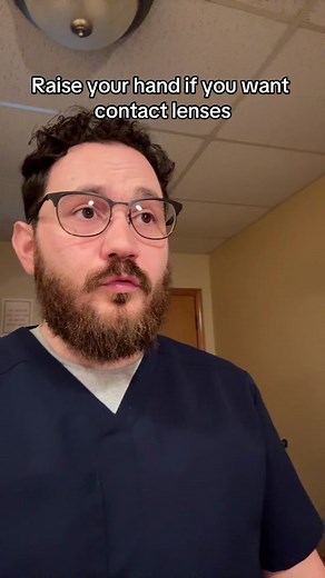 Raise your hand if you are down #contacts #contactlenses #optometry | contact lens