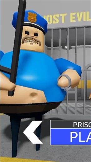 can i escape from this prison?😬 pc version! #shorts #roblox
