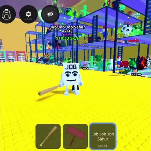 Got job job job sahur....!!!! #escapetsunamiforbrainrots #roblox #sound