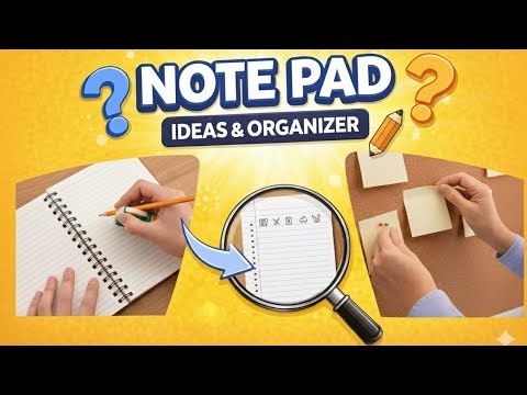 Notepad Meaning in English with Urdu | Vocabulary with Examples
