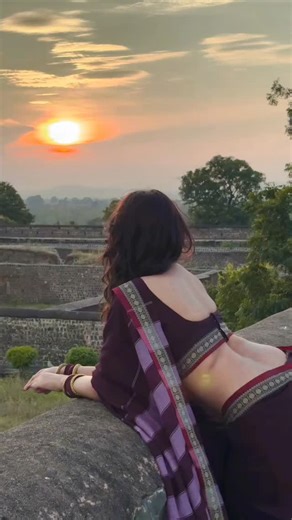 BACKLESS SAREE on Instagram