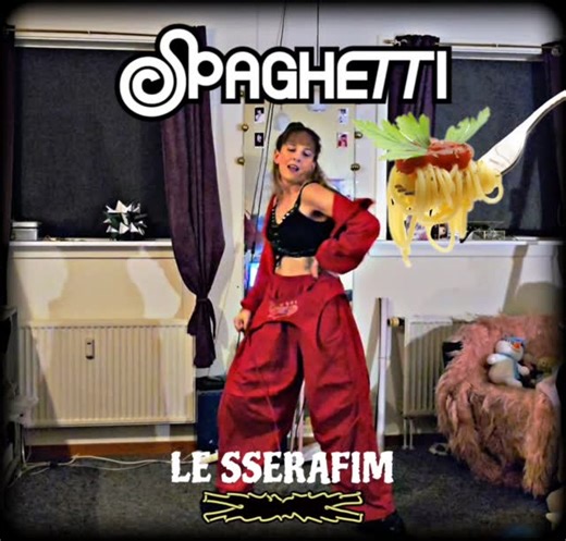 Sarah B.H.T. on Instagram: "A bit controversial- But as someone who's had bulimia for half my life, I do find it morbidly fitting doing a cover of this song when they sing "eat it up" and then make puke sounds afterwards 🙊😅 Sorry, not sorry But it is a great song! #lesserafim #kpopdancecover #fypageシ #jhopebts #bts"