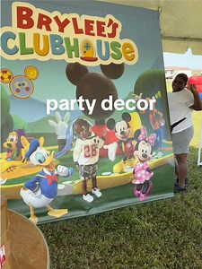 15K views · 251 reactions | All custom items and treats provided by @tinystastytreats balloon decor and setup by MissyLovey Event Boutique thank you ladies so much #tempestroshelle #partydecor #balloondecor #mickeymouseclubhouse | Tempest Roshelle | Facebook