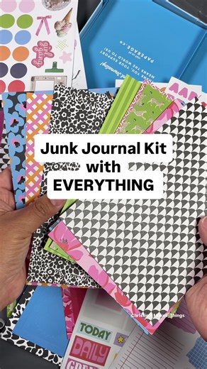 Loving this Junk Jounal Kit @Paperage sent me so I can start my first junk journal. It comes with everything you need to start or a big supply of supplies to refresh your stash. #junkjournal #journalingsupplies #papercraftideas #creativejournaling #craftingcommunity