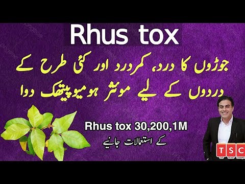 Rhus toxicodendron | Rhus tox homeopathic | Rhus tox 30, Rhus tox 200, Rhus Tox 1m uses & benefits