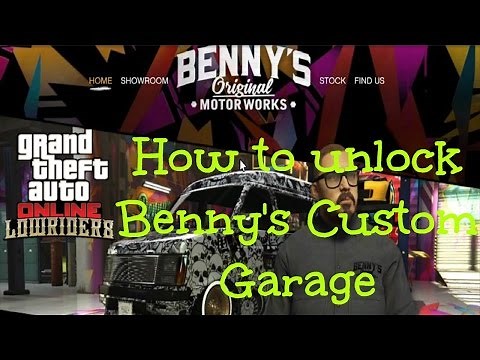 How to unlock Benny's custom lowrider garage in GTA5 Online