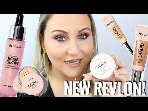 *NEW* REVLON MAKEUP REVIEW! PhotoReady Rose Glow Hydrating Primer, Candid Concealer, Setting Powder!