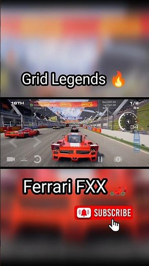 Grid Legends Ferrari Gameplay🔥#shorts #ytshorts