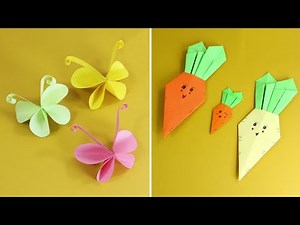 16 Simple Fun Paper Craft Anyone can Make | Easy Origami Paper DIYs for Beginners | Step by step