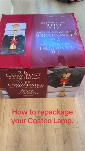 Repackaging Your Costco Lamp: A Step-by-Step Guide