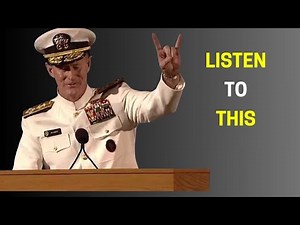 # Admiral McRaven Leaves the Audience SPEECHLESS | One of the Best Motivational Speeches