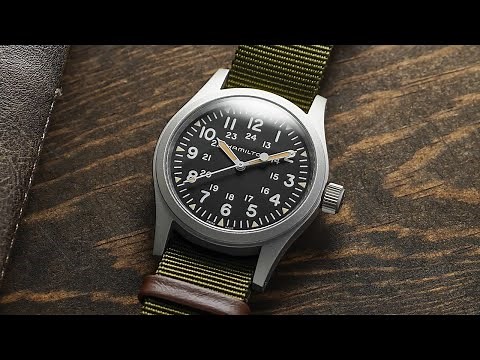 The BEST Mechanical Swiss Watch for $500 - Hamilton Khaki Field Mechanical Review