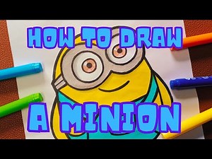 HOW TO DRAW A MINION - the easy way!