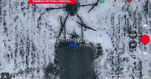 Ukrainian Armed Forces ground drone takes heavy bomber drone out of grey zone for repair. VIDEO