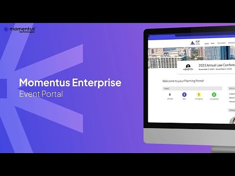 Momentus Enterprise Event Portal