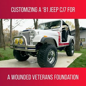 The Gas Monkey crew are customising a classic Jeep CJ7 for the Gary Sinise Foundation, and everyone is blown away by the Old Glory-inspired paint scheme. Watch more Fast N' Loud on discovery : https://bit.ly/3uvQzfW | Love Motoring