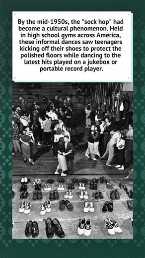 The 1950s Sock Hop Revolution 💃
