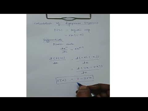 How to calculate Lyapunov exponent for 1D chaotic map? Part 2