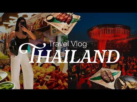 first time in thailand 🇹🇭 | 7 days in bangkok — food, MBK, hotels + nightlife