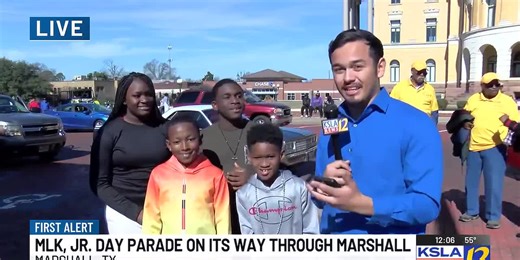 Marshall, Texas holding parade to celebrate Martin Luther King Jr. Day
