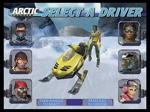 Arctic Thunder Arcade Capture - Haunted Forest - Head 2 Head