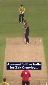 Just the 26 runs off five balls for Zak Crawley 😅 | Vitality Blast