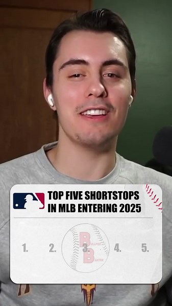 The top five MLB shortstops in 2025 #mlb #baseball
