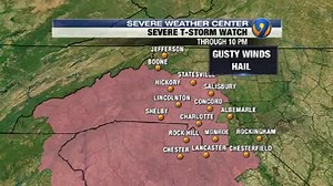 There's a severe t-storm watch in effect until 10pm. Here's our llatest #9cast | WSOC-TV Weather | Facebook