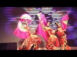 CHINESE FAN DANCE - MALAYSIA