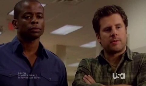 "Psych" One, Maybe Two, Ways Out (TV Episode 2010)