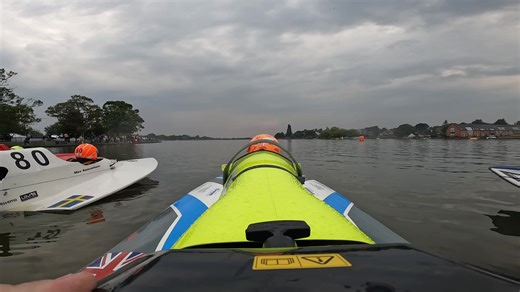 Jetty start from the world championship at oulton broud #powerboats