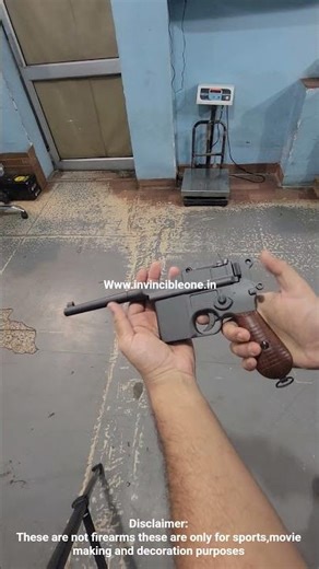 KWC M712 Broomhandle mauser CO2 BB airgun in india no license required