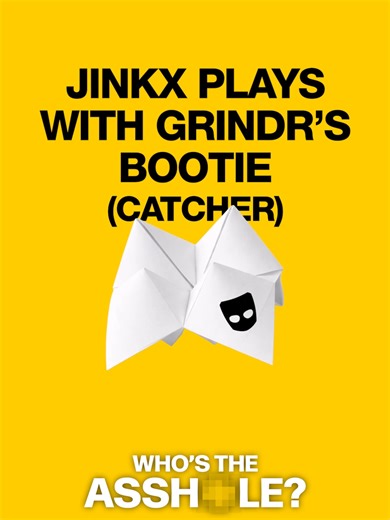 tell me your trifecta in the comments ⬇️ @jinkxmonsoonofficial #grindr #whostheahole