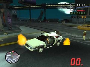 GTA Alien City mod BTTF gameplay