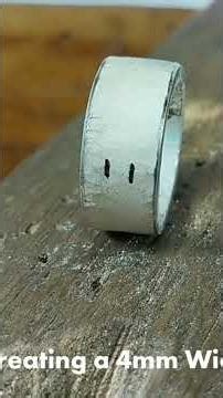 Turning Silver into a Spinner Ring 💍 Satisfying Process