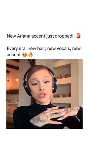 Wholesome Pop on Instagram: "Ariana Grande’s new era comes with fresh hair, a whole new vibe, and a brand-new accent too 😍🔥"