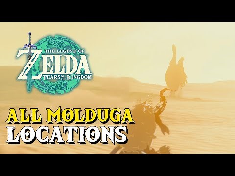 Zelda Tears Of The Kingdom All Molduga Locations