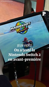 « Le Point » a pu poser ses mains sur la nouvelle console hybride Nintendo Switch 2, attendue le 5 juin en France. Voici nos premières impressions. ➡️ https://l.lepoint.fr/od7 | Le Point