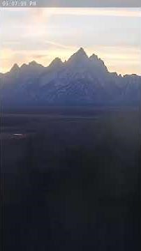 SeeJH.ai: Sunset at Teton View in #BuffaloValley - Nov 10, 2025 #Timelapse