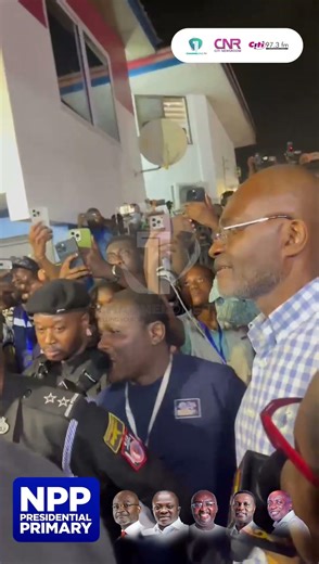 Kennedy Agyapong Arrives at NPP HQ Hours After Conceding | NPP Presidential Primaries