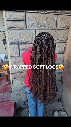 wrapped soft locs is a vibe...if you haven't tried it,for sure you should 😘WRAPPED SOFT LOCS😘 number on bio, hit me up