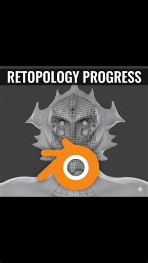 Before vs After Retopology | Satisfying 3D Transform