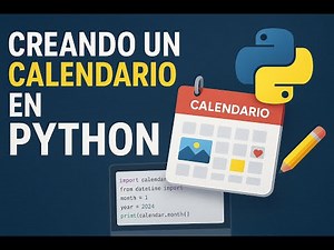 CREANDO UN CALENDARIO EN PYTHON-EJERCICIO #programacion #curso #python #ejercicio #tutorial