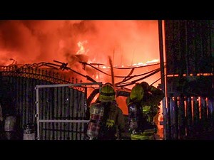 LAFD Greater Alarm Fire: Station 66 (South LA)
