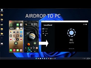 Best Airdrop For PC To Android & iPhone (LocalSend)